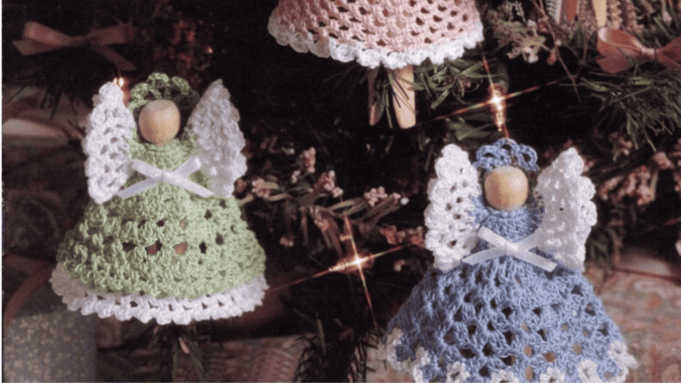 11 Easy Crochet Angel Ornaments Pattern For Christmas