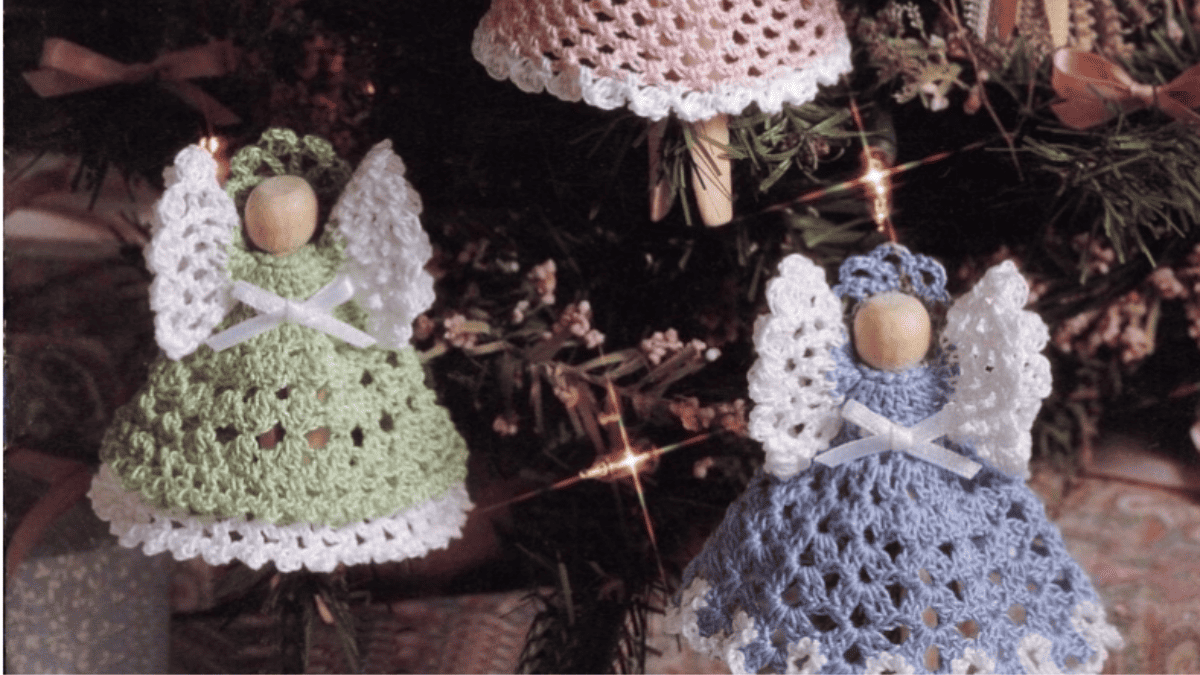 Crochet Angel Ornaments