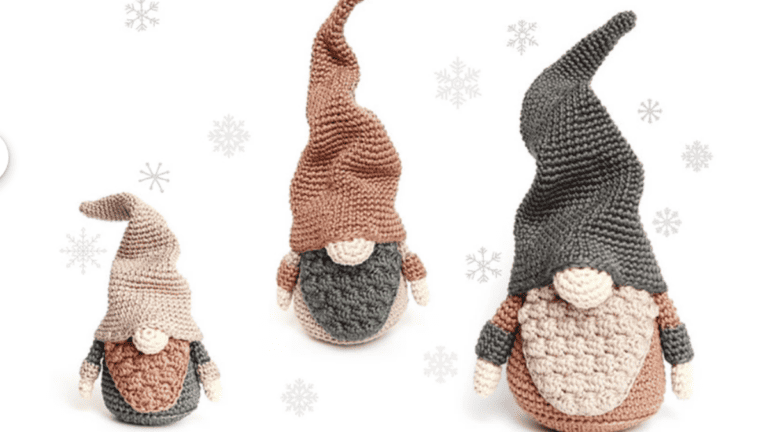 11 Easy and Fun Crochet Gnomes Pattern to Make
