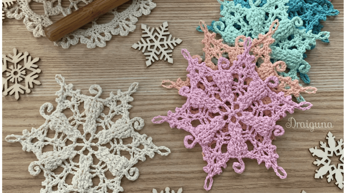 crochet snowflake patterns