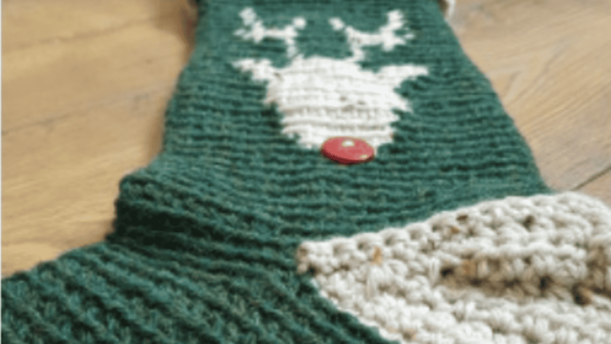 Easy & Free Crochet Christmas Stocking Pattern Ideas - Fun Crochet Patterns