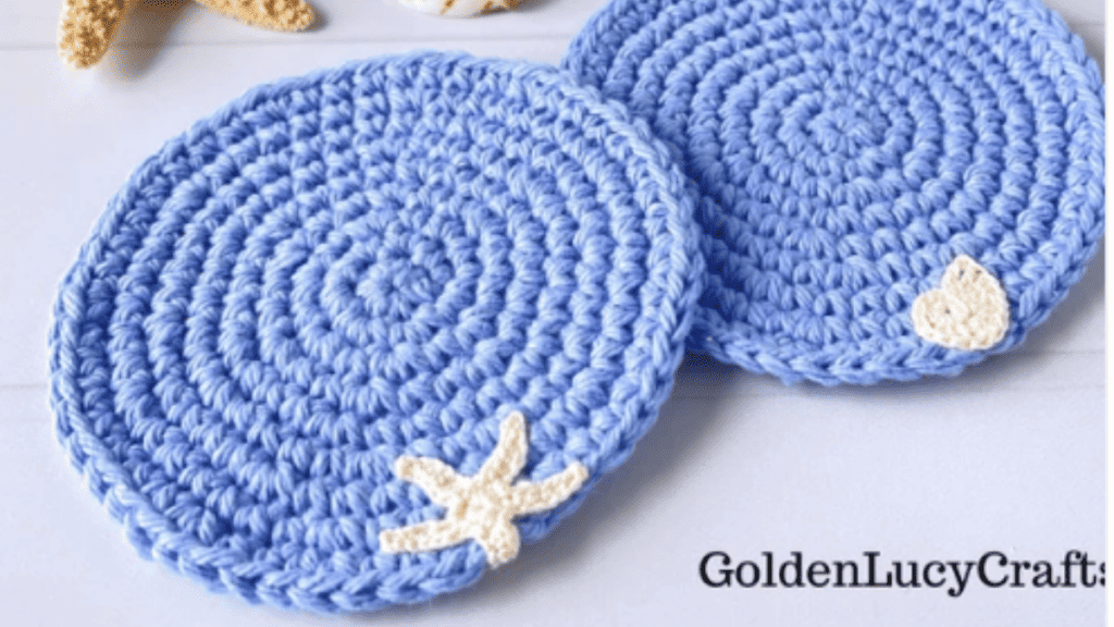 Coastal Crochet Coasters 
