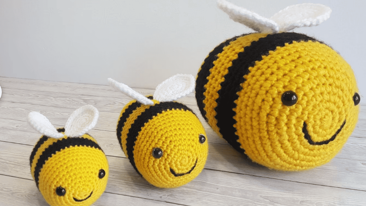 Bee and Honey Themed Gnomes, Plush Bumblebee Home Decor, Set of Two