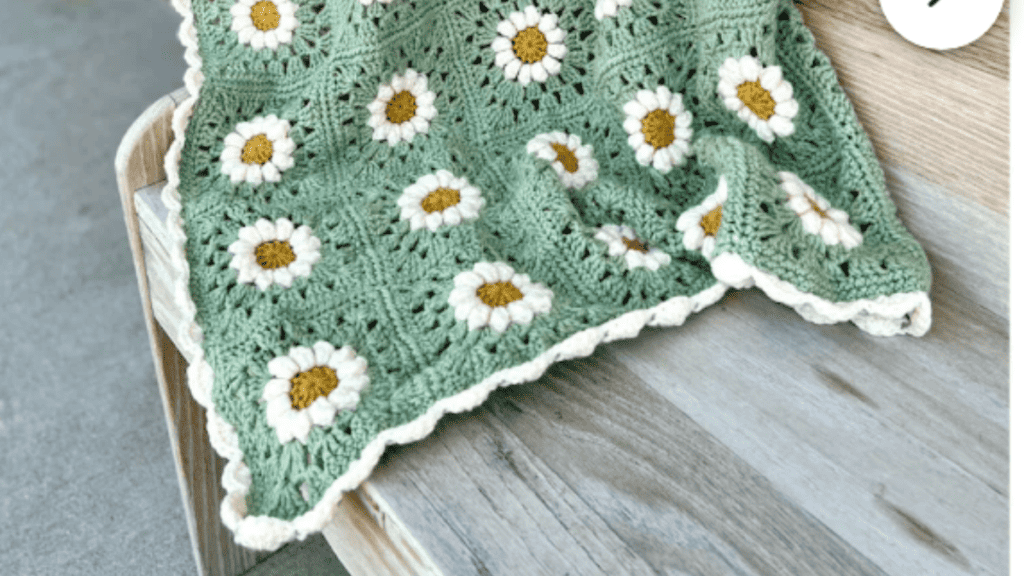 Crochet blanket granny square