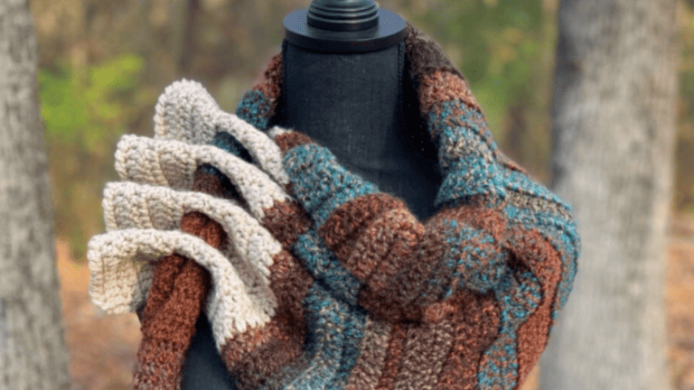 13 Crochet Patterns For Scarf: Easy Pattern Ideas