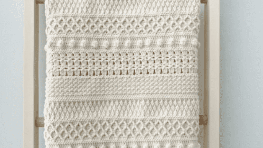 Crochet baby blanket patterns that are white and simple to make