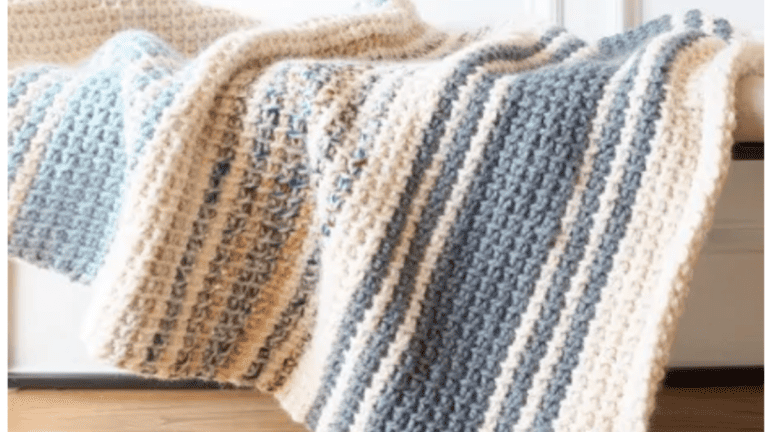 8 Easy Sizes for Crochet Blankets: Free Chart