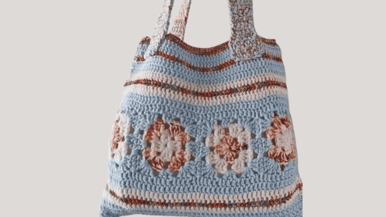 7 Easy Crochet Granny Square Bag Patterns