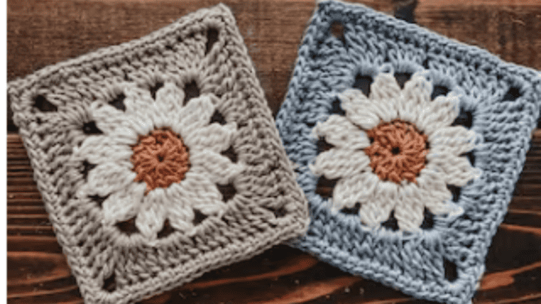 9 Easy Crochet Flower Granny Square Patterns