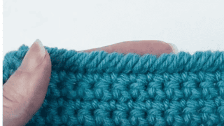 Reverse Single Crochet Stitch (rsc) With Tutorial