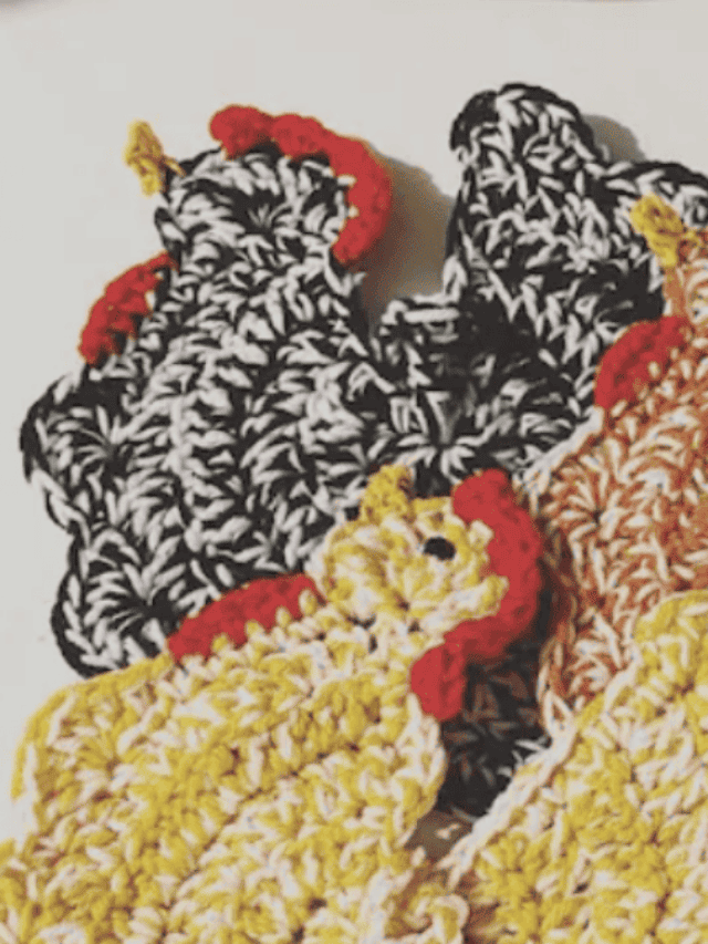 5 Chicken Crochet Patterns