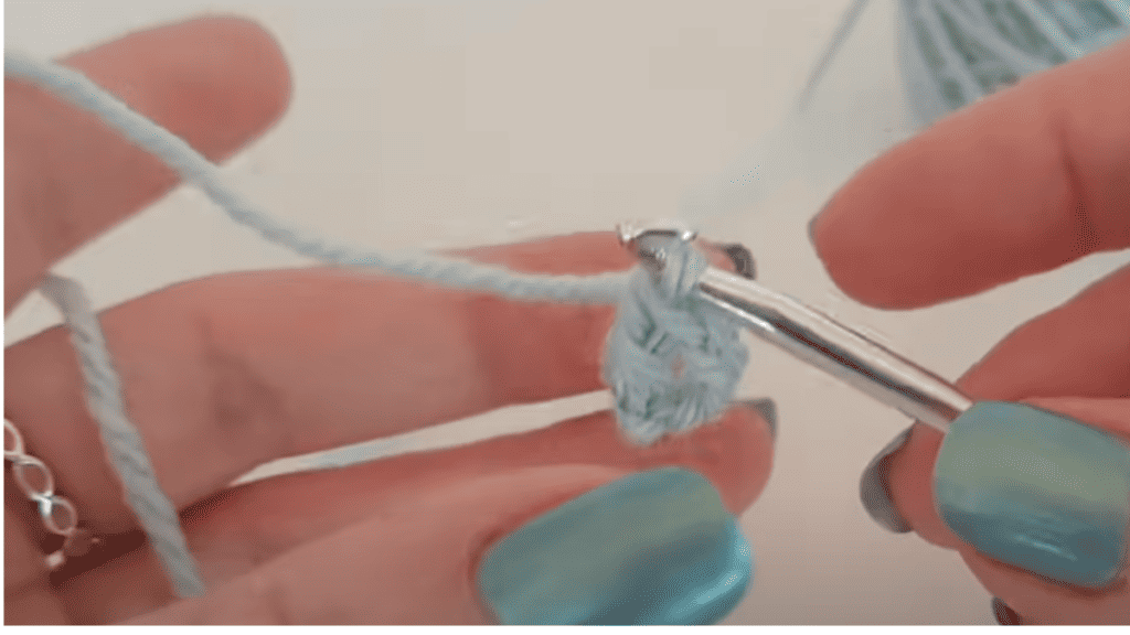 Magic Ring Crochet stitch tutorial