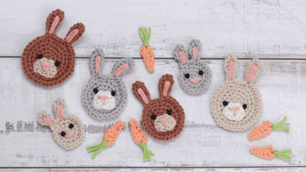 free Easter crochet patterns of bunnies