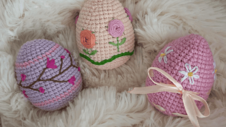 5 Easy Crochet Easter Egg Patterns To Make Now