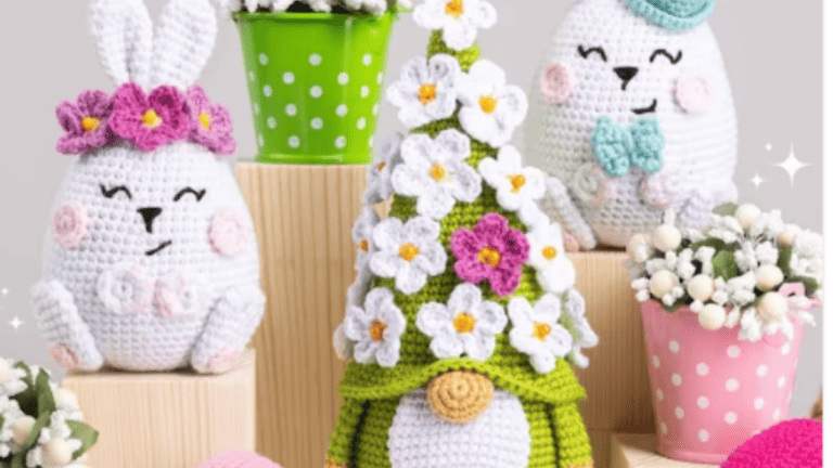 5 Easy Crochet Easter Gnomes You Can Make In A Weekend