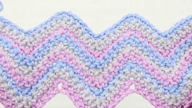 Chevron Crochet Stitch Video And Written Tutorial