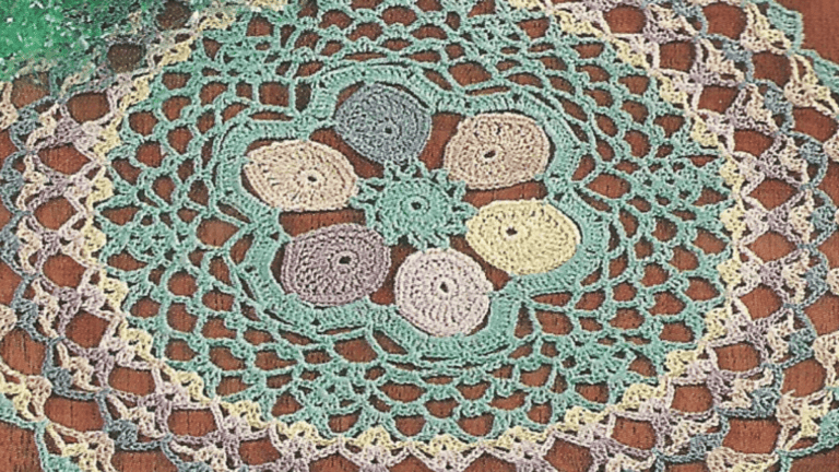 5 Easter Doily Patterns Easy To Crochet