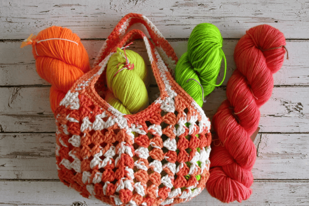 crochet, tote