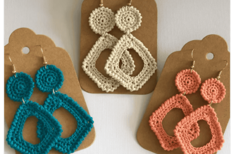 10 Crochet Earring Patterns
