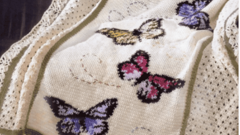 10 Beautiful Crochet Butterfly Patterns