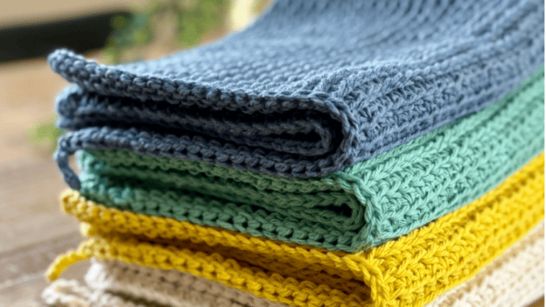 10 Easy Crochet Dishcloth Patterns