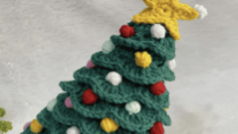 christmas tree with a yellow star and ornaments