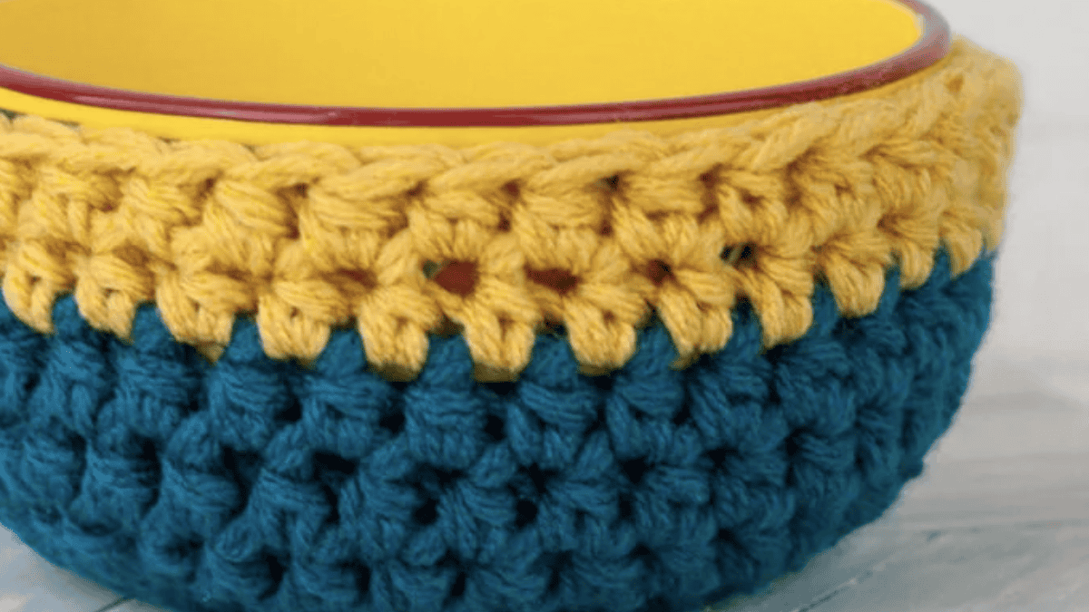 Crochet Bowl Cozy Patterns Fun Crochet Patterns