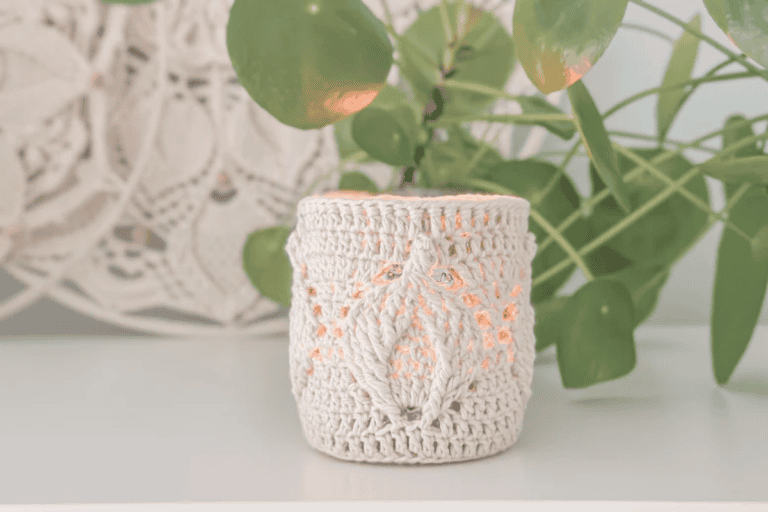 Crochet Candle Holder Patterns Fun Crochet Patterns