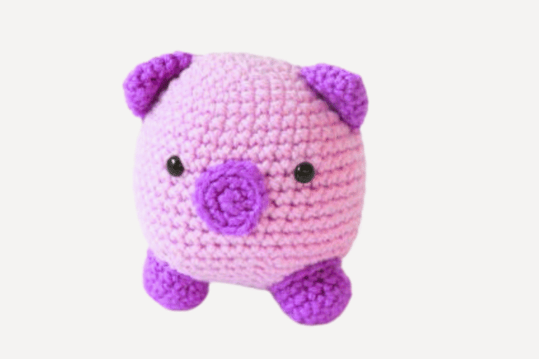 Easy Pig Crochet Pattern