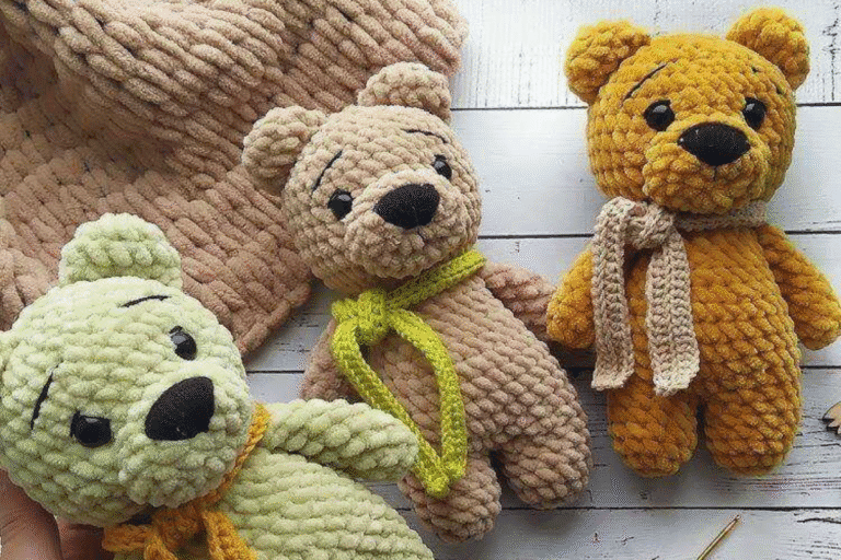 Crochet Teddy Bear Pattern
