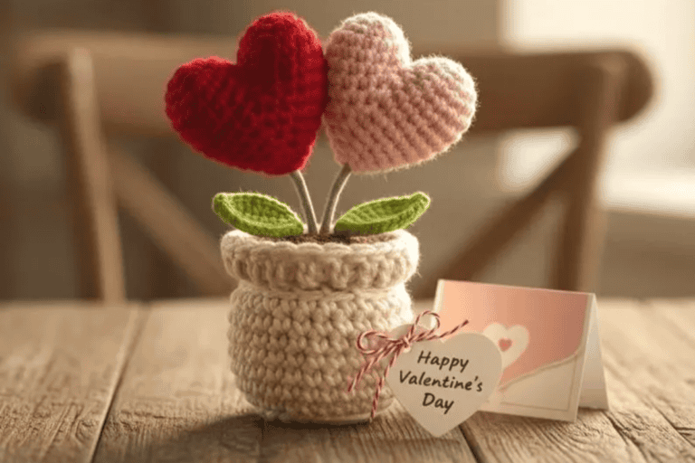 Easy Crochet Valentine Gifts