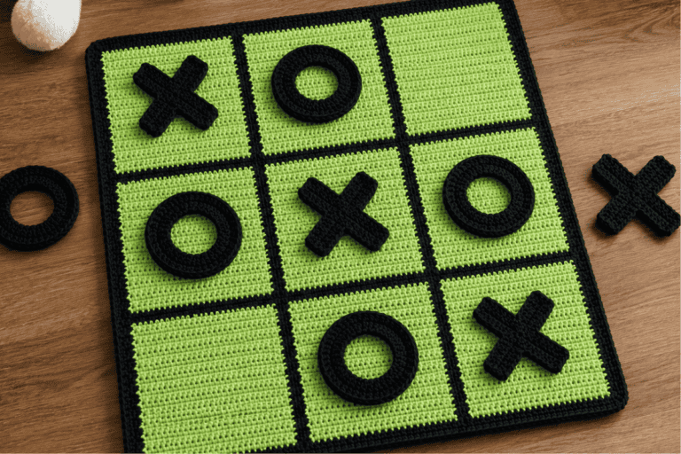 crochet tic tac toe free pattern
