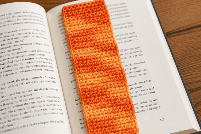 easy crochet bookmark pattern