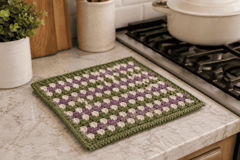 Double Crochet Pot Holder