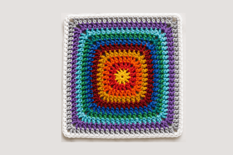 Scrap Yarn Dishcloth Pattern